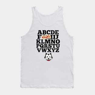 FELIX THE CAT - Alphabet Tank Top